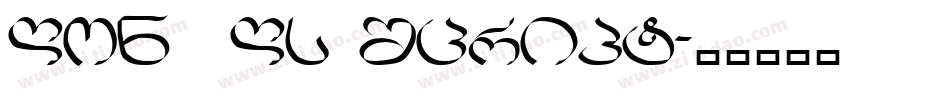 RonDRs Script字体转换